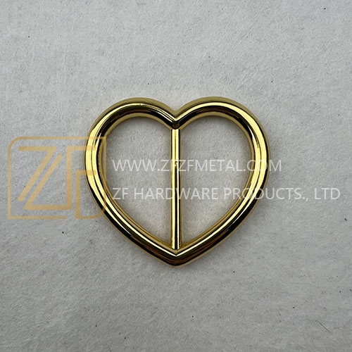 30mm Classic Golden Heart-Shape Buckle