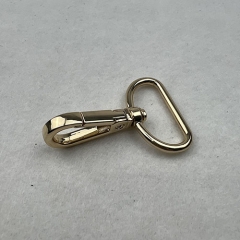 30mm Golden D-ring Snap Hook