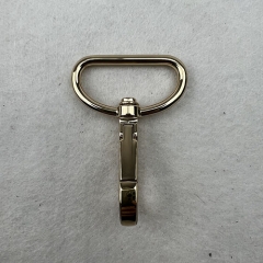 30mm Golden D-ring Snap Hook