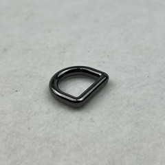 13mm Classic Gun Metal D Ring