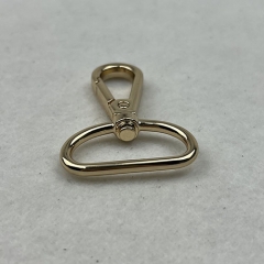 30mm Golden D-ring Snap Hook