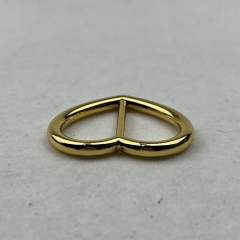 30mm Classic Golden Heart-Shape Buckle