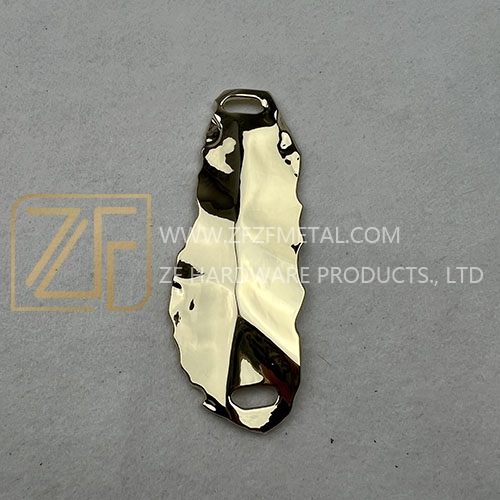 Golden Leaf-Shape Decorative Accessory