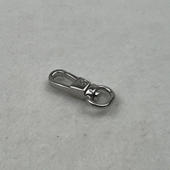 10mm Nickle Small Oval-ring Snap Hook