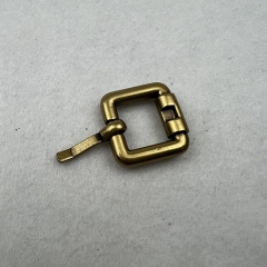 18mm Antique Gold Pin Buckle