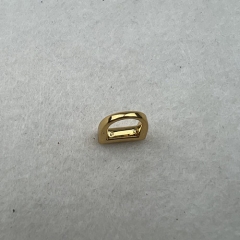 8mm Golden Small D Ring